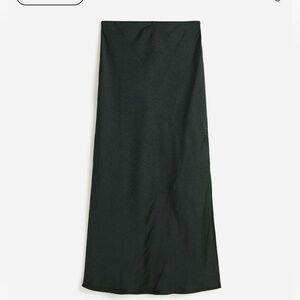 Madewell Satin Maxi Slip Skirt, currently on site for $98 plus tax